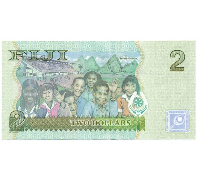 Банкнота 2 доллара 2011 года Фиджи (Артикул: K12-07280) — Фото №2