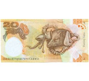 20 кина 2008 года Папуа — Новая Гвинея «35 лет Банку Папуа-Новой Гвинеи»