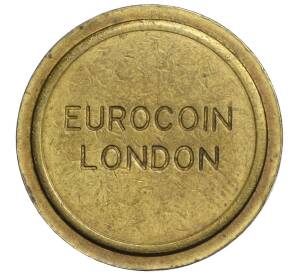 Жетон «Eurocoin» для торговых автоматов Великобритания (Лондон)