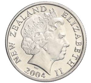 5 центов 2004 года Новая Зеландия