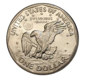 1 доллар 1980 года D США «Сьюзен Энтони» — Фото №2