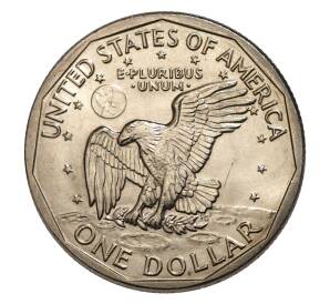 1 доллар 1981 года D США «Сьюзен Энтони» — Фото №2