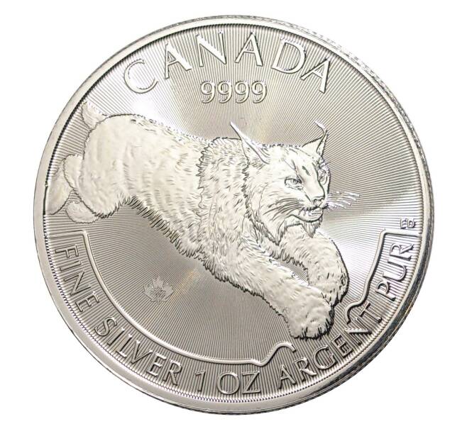 5 долларов 2017 года Канада «Рысь»