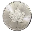 Монета 5 долларов 2017 года Канада «Кленовый лист» (Артикул M2-6745)