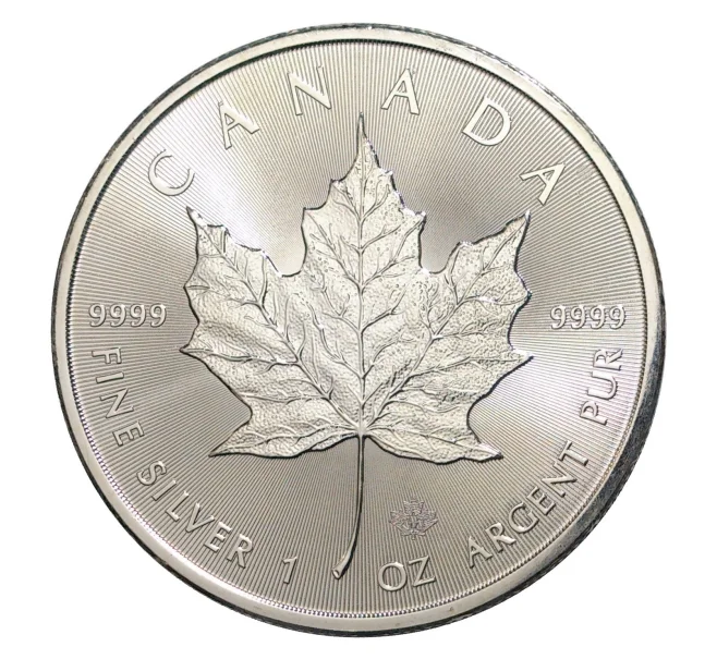 Монета 5 долларов 2017 года Канада «Кленовый лист» (Артикул M2-6745)