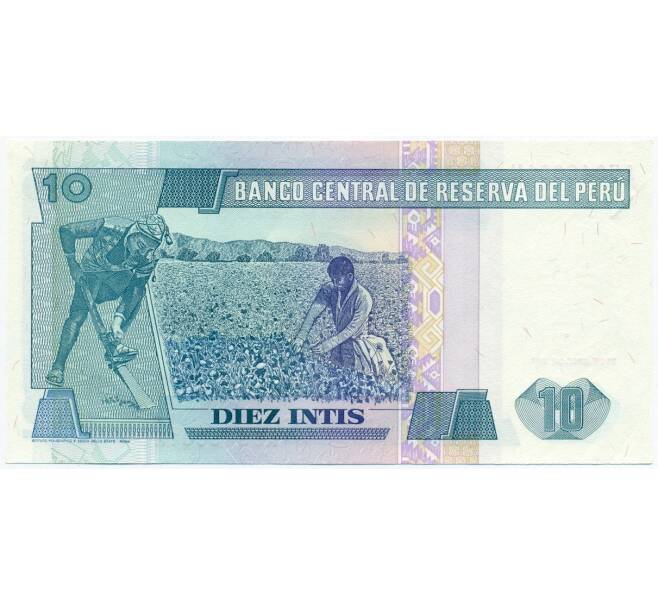 Банкнота 10 инти 1987 года Перу (Артикул K12-07698)