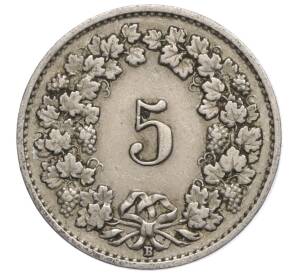 5 раппенов 1927 года Швейцария