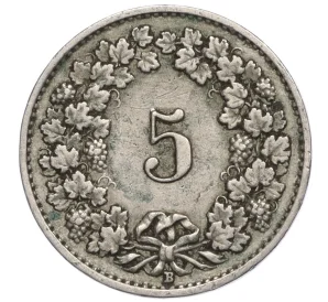 5 раппенов 1927 года Швейцария