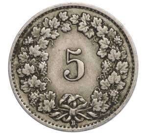 5 раппенов 1927 года Швейцария