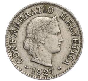 5 раппенов 1927 года Швейцария