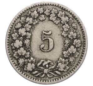 5 раппенов 1900 года Швейцария