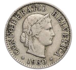 5 раппенов 1930 года Швейцария — Фото №1