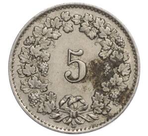 5 раппенов 1930 года Швейцария — Фото №2