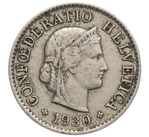 5 раппенов 1930 года Швейцария — Фото №1