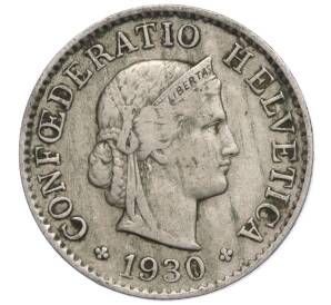 5 раппенов 1930 года Швейцария — Фото №1