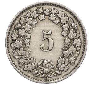 5 раппенов 1930 года Швейцария — Фото №2