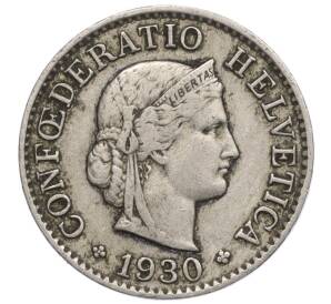 5 раппенов 1930 года Швейцария — Фото №1