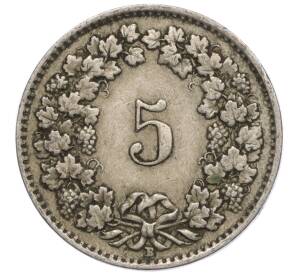 5 раппенов 1930 года Швейцария — Фото №2