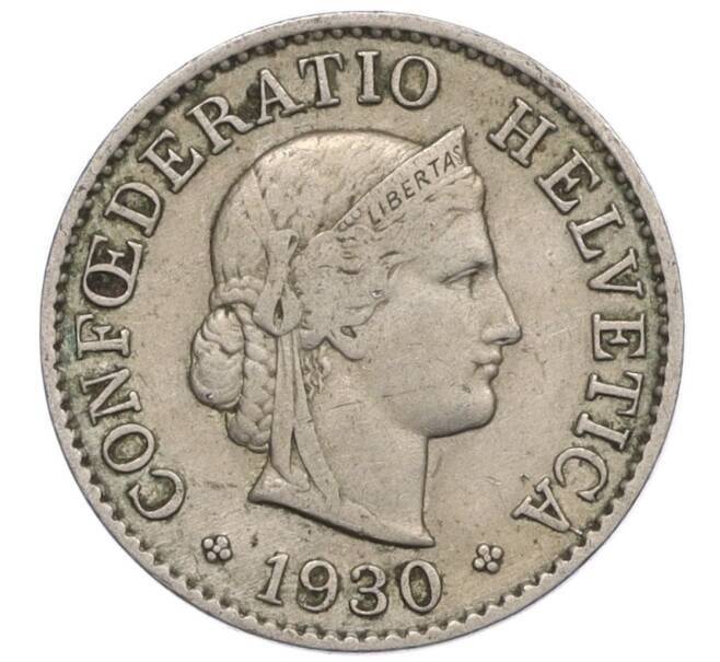 Монета 5 раппенов 1930 года Швейцария (Артикул K12-07926)