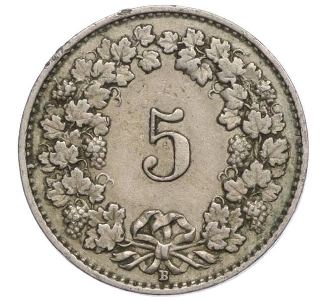 Монета 5 раппенов 1930 года Швейцария (Артикул K12-07926)