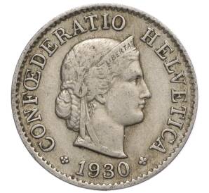 5 раппенов 1930 года Швейцария — Фото №1