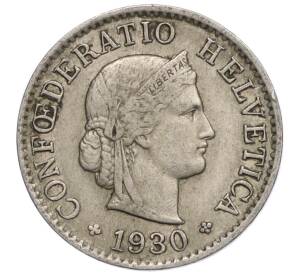 5 раппенов 1930 года Швейцария — Фото №1