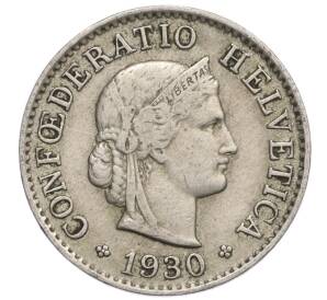 5 раппенов 1930 года Швейцария — Фото №1