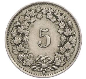 5 раппенов 1930 года Швейцария — Фото №2