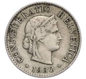 5 раппенов 1930 года Швейцария — Фото №1