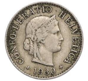 5 раппенов 1930 года Швейцария — Фото №1