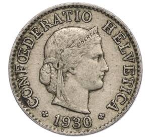 5 раппенов 1930 года Швейцария — Фото №1