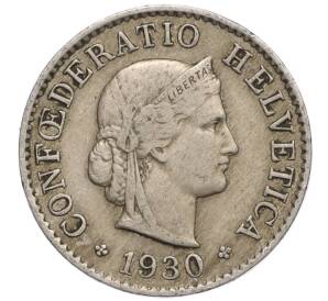 5 раппенов 1930 года Швейцария — Фото №1