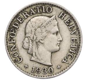 5 раппенов 1930 года Швейцария — Фото №1