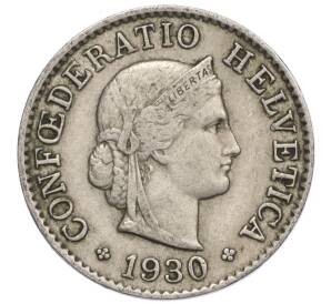5 раппенов 1930 года Швейцария — Фото №1