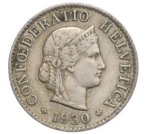 5 раппенов 1930 года Швейцария — Фото №1