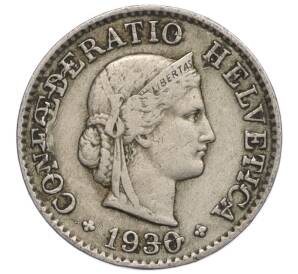 5 раппенов 1930 года Швейцария
