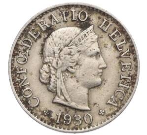 5 раппенов 1930 года Швейцария