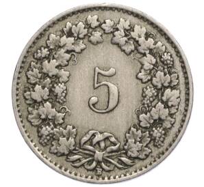 5 раппенов 1930 года Швейцария