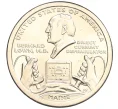 Монета 1 доллар 2024 года Р США «Американские инновации — Дефибриллятор постоянного тока» (Артикул M2-73890)