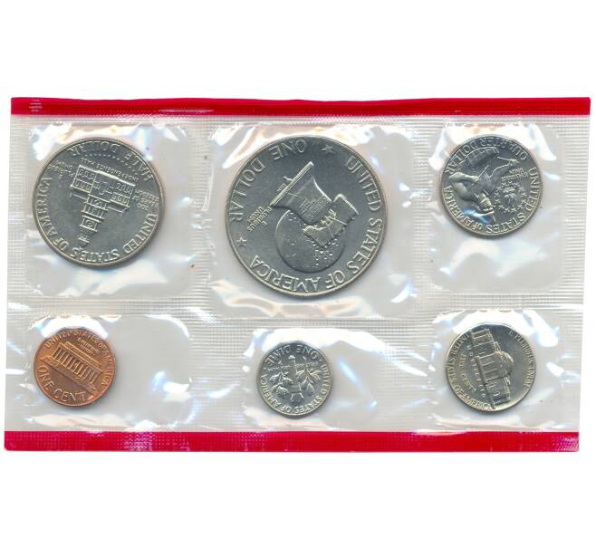 Набор монет 1976 года США в запайке (Артикул M3-30000)