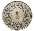 Монета 5 раппенов 1931 года Швейцария (Артикул K12-08241)