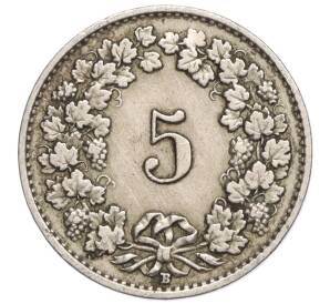 5 раппенов 1931 года Швейцария