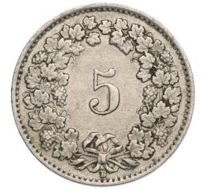 5 раппенов 1930 года Швейцария