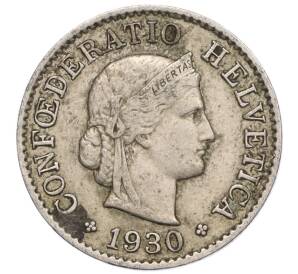 5 раппенов 1930 года Швейцария