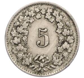 5 раппенов 1931 года Швейцария