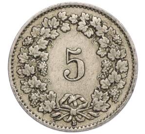 5 раппенов 1931 года Швейцария