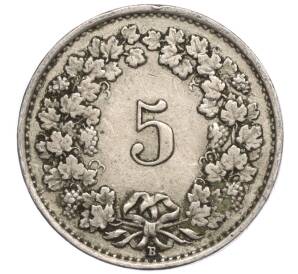 5 раппенов 1931 года Швейцария