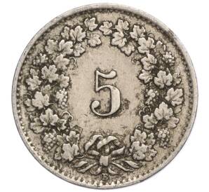 5 раппенов 1931 года Швейцария