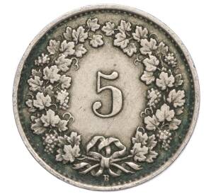 5 раппенов 1931 года Швейцария — Фото №2