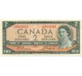 Банкнота 2 доллара 1954 года Канада (Артикул: K12-08552) — Фото №1